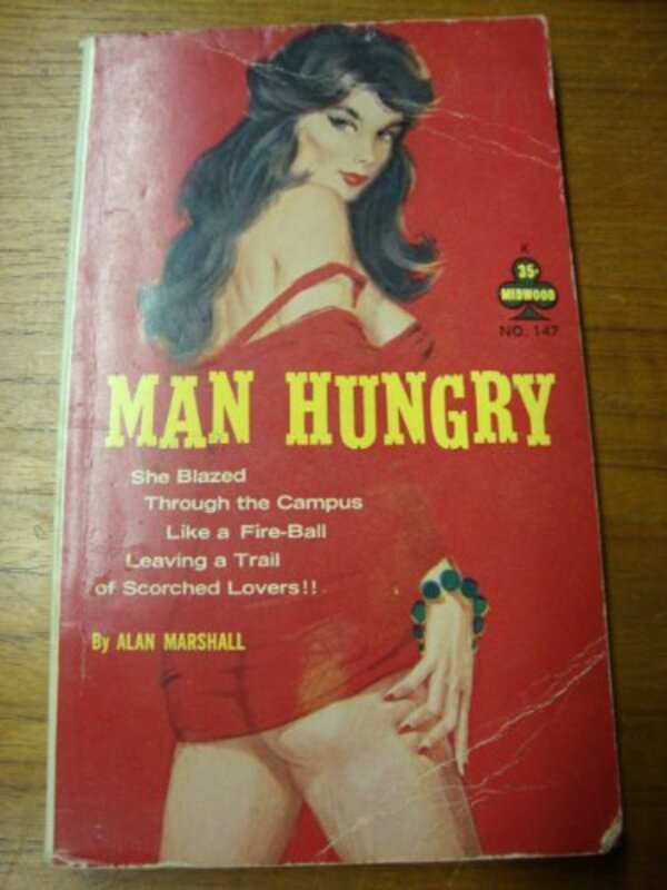 Book cover for "Man Hungry" by Donald E Westlake