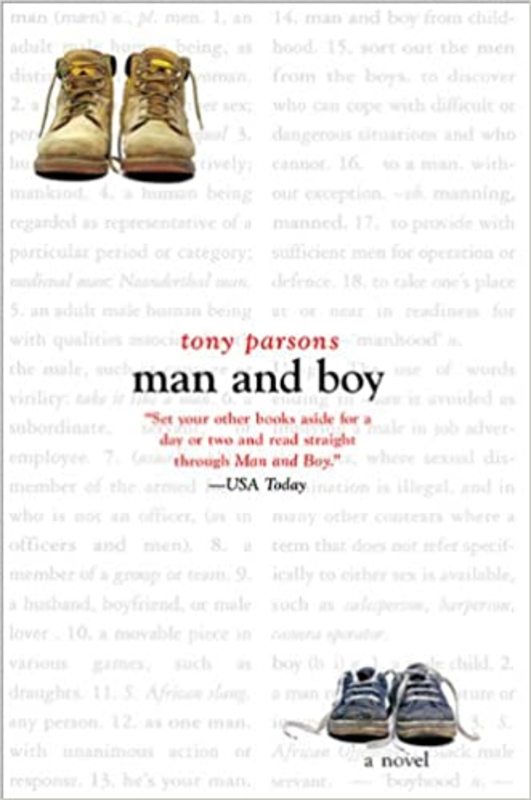 Book cover for "Man and Boy" by Tony Parsons