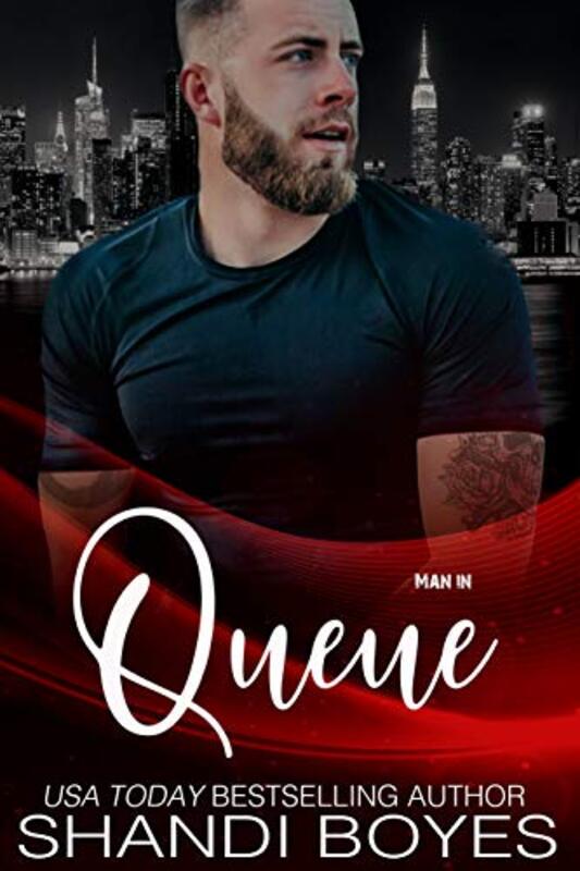 Book cover for "Man in Queue" by Shandi Boyes