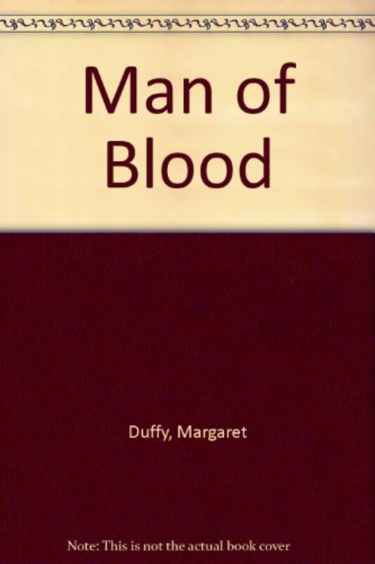 Book cover for "Man of Blood" by Margaret Duffy