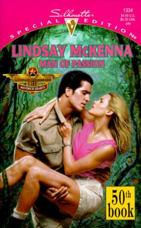 Book cover for "Man of Passion" by Lindsay McKenna