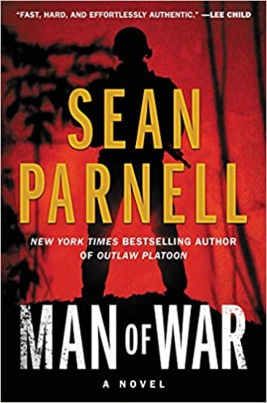 Book cover for "Man of War" by Sean Parnell