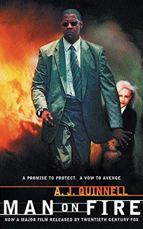Book cover for "Man on Fire" by AJ Quinnell