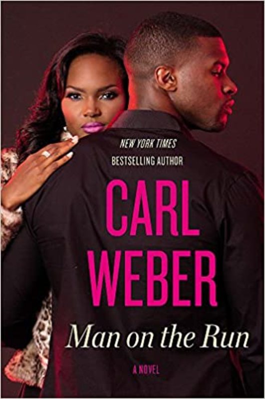 Book cover for "Man on the Run" by Carl Weber
