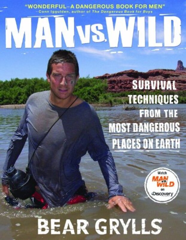 Book cover for "Man vs. Wild"