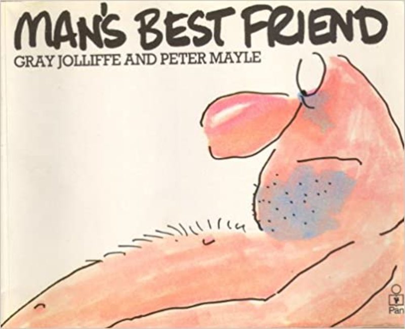 Book cover for "Man's Best Friend" by Peter Mayle