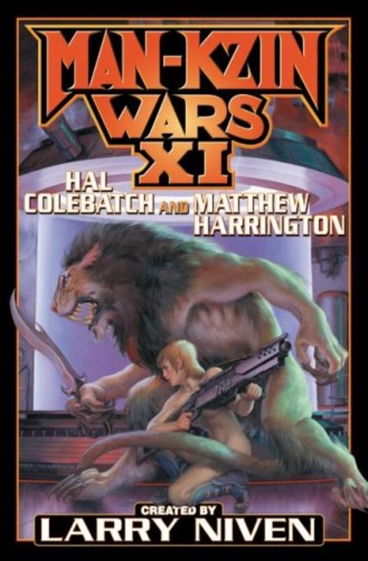 Book cover for "Man-Kzin Wars XI" by Larry Niven