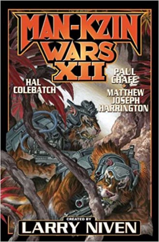 Book cover for "Man-Kzin Wars XII" by Larry Niven