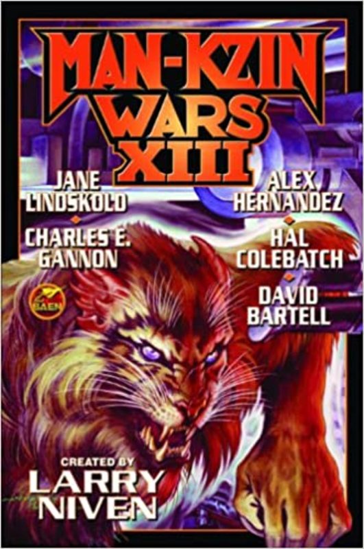 Book cover for "Man-Kzin Wars XIII" by Larry Niven