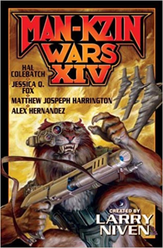 Man Kzin Wars book cover