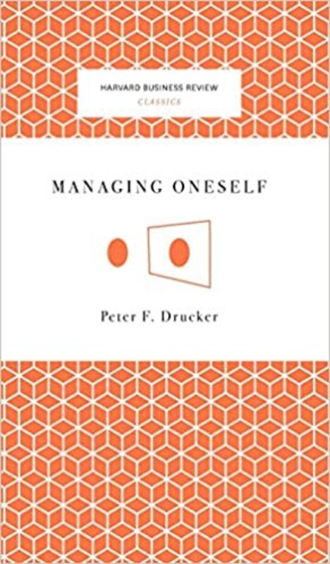 Book cover for "Managing Oneself" by Peter Drucker