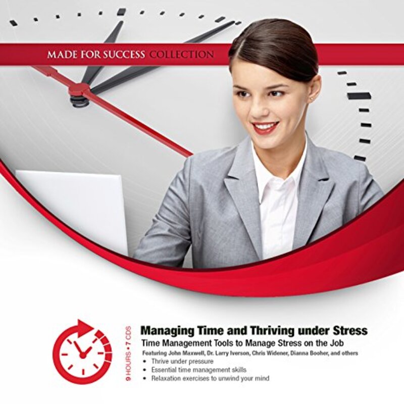 Book cover for "Managing Time and Thriving Under Stress" by John C Maxwell