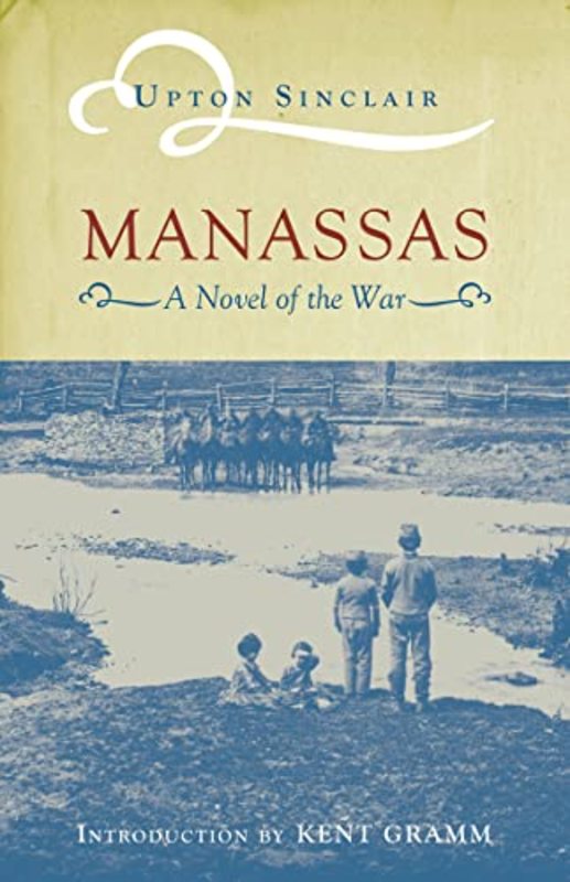 Book cover for "Manassas / Theirs Be The Guilt" by Upton Sinclair