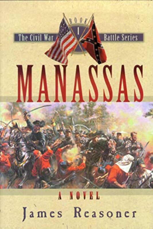 Book cover for "Manassas" by James Reasoner