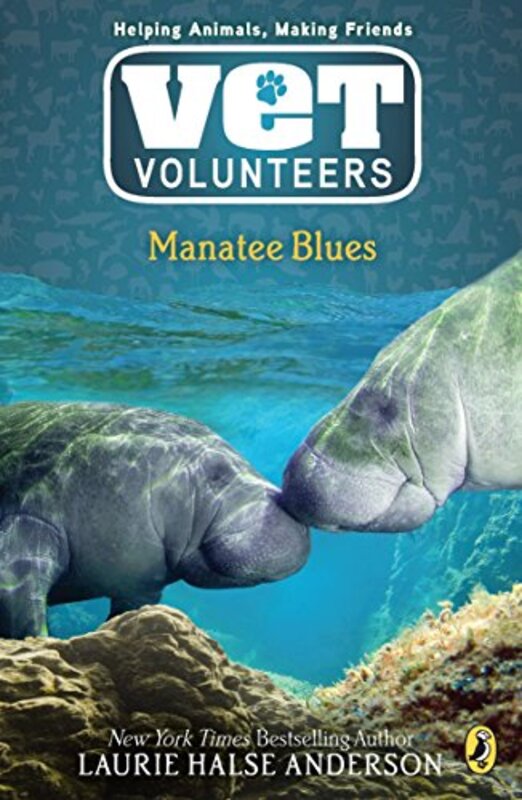 Book cover for "Manatee Blues" by Laurie Halse Anderson