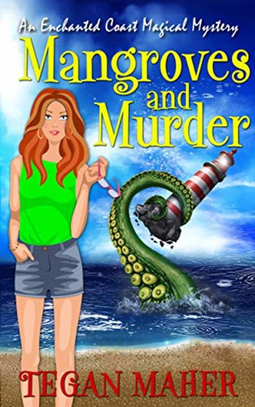 Book cover for "Mangroves and Murder" by Tegan Maher