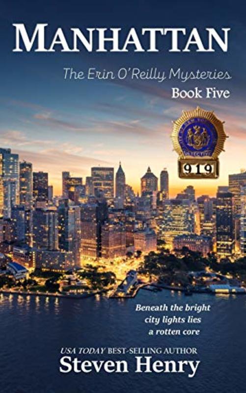 Book cover for "Manhattan" by Steven Henry