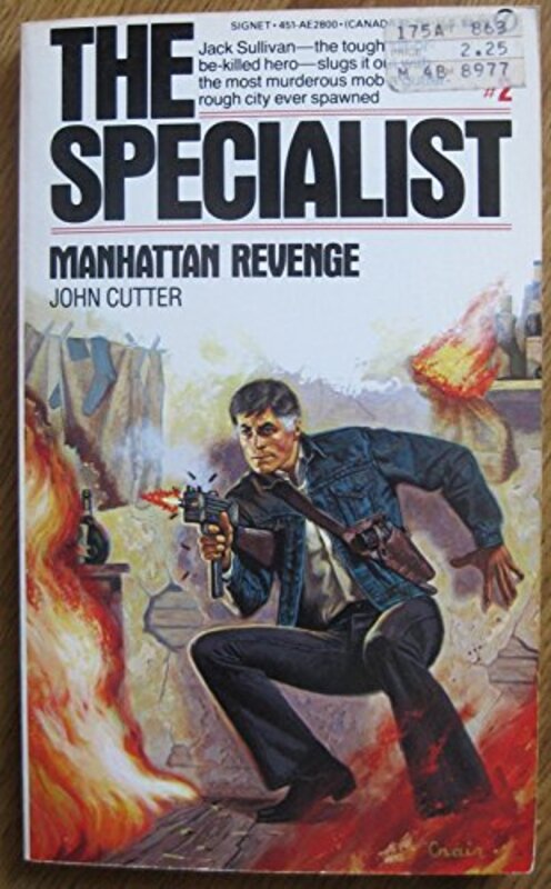 Book cover for "Manhattan Revenge" by John Shirley