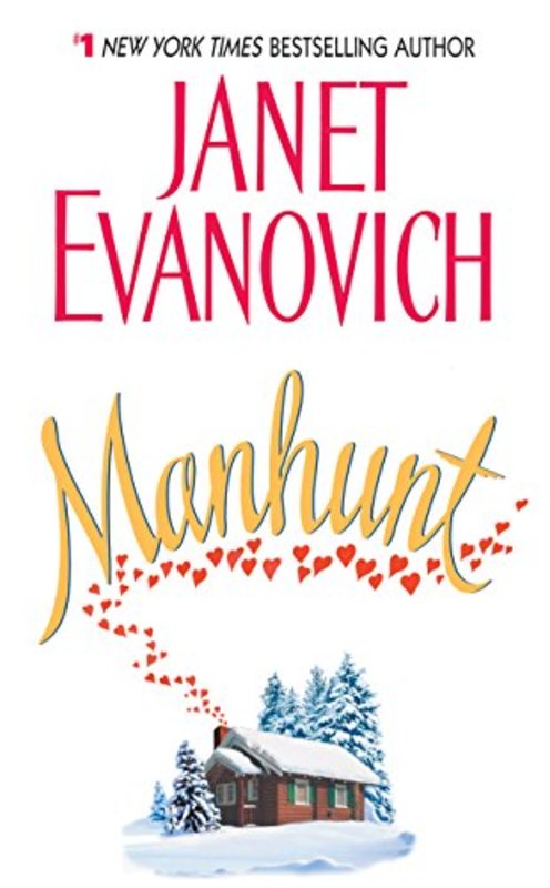 Book cover for "Manhunt" by Janet Evanovich
