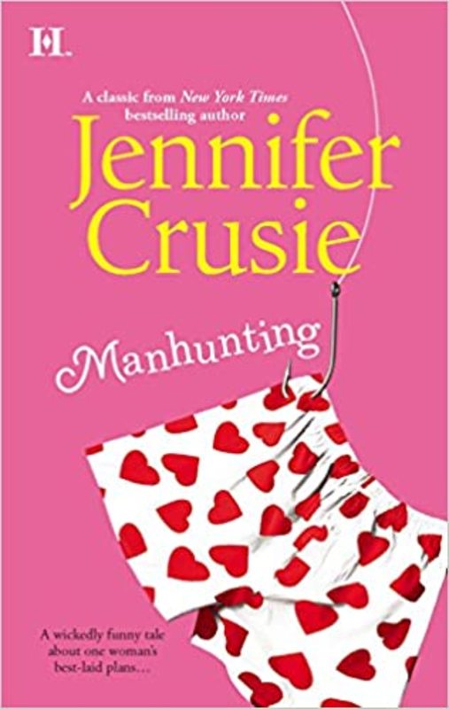Book cover for "Manhunting" by Jennifer Crusie