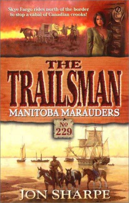 Book cover for "Manitoba Marauders" by Jon Sharpe