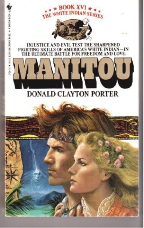 Book cover for "Manitou" by Donald Clayton Porter