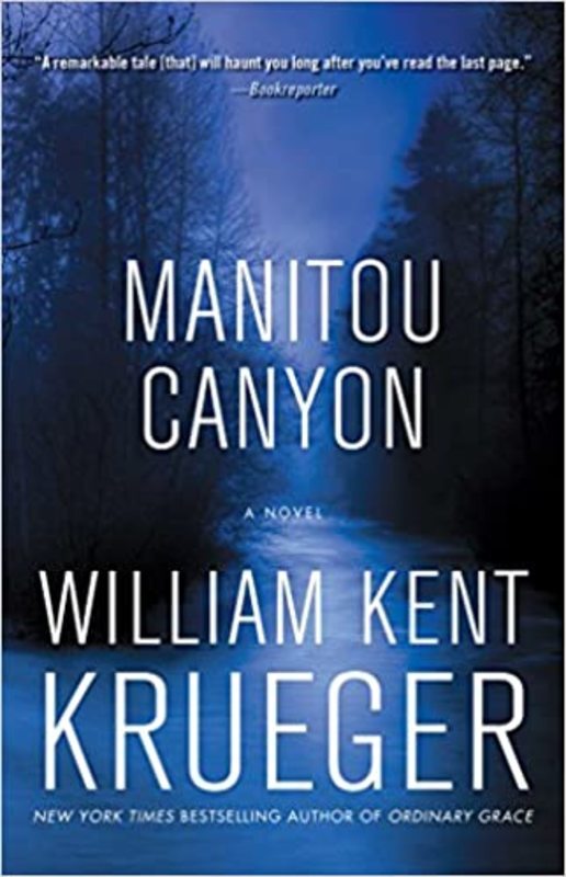 Book cover for "Manitou Canyon" by William Kent Krueger