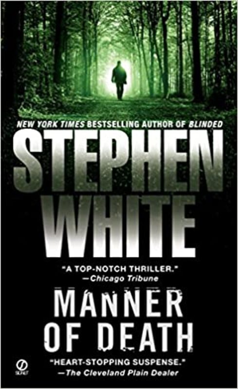 Book cover for "Manner of Death" by Stephen White