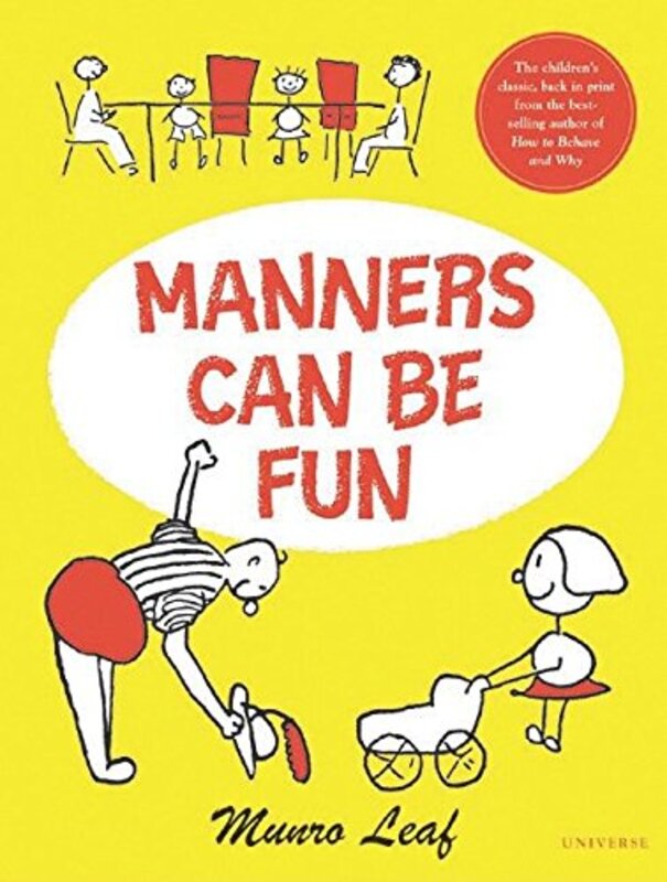 Book cover for "Manners Can Be Fun" by Munro Leaf