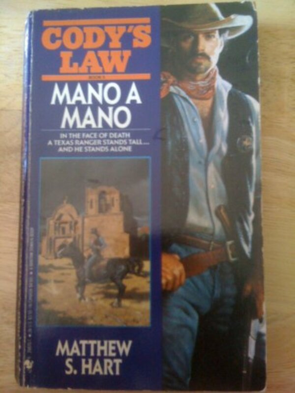 Book cover for "Mano a Mano" by James Reasoner