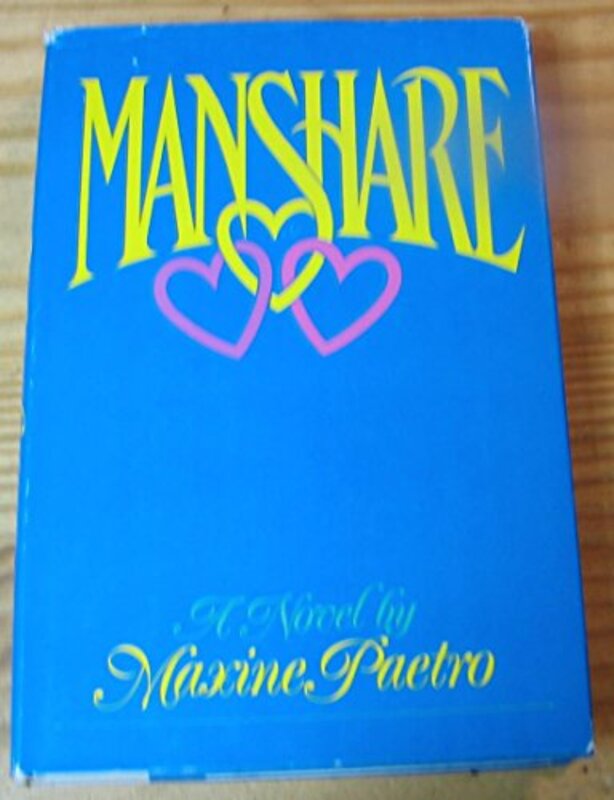 Book cover for "Manshare" by Maxine Paetro