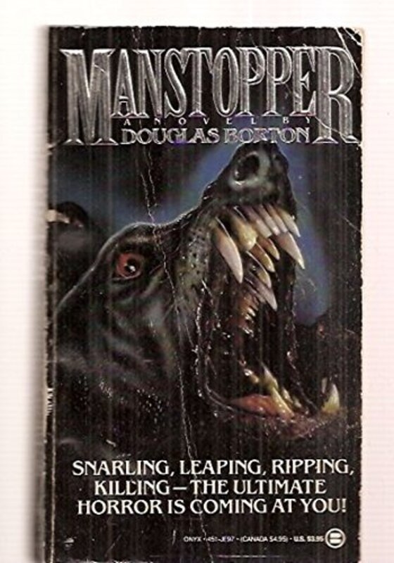 Book cover for "Manstopper" by Michael Prescott