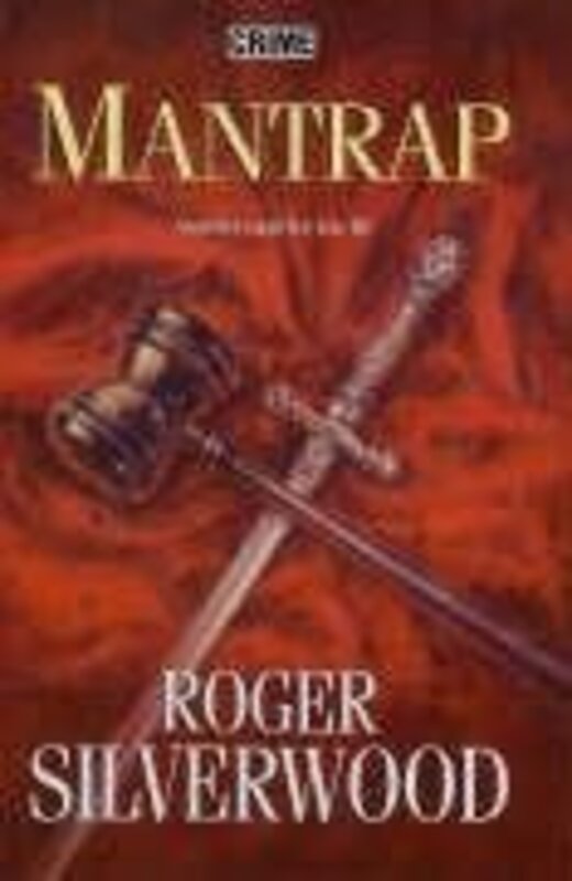 Book cover for "Mantrap / The Auction Murders" by Roger Silverwood
