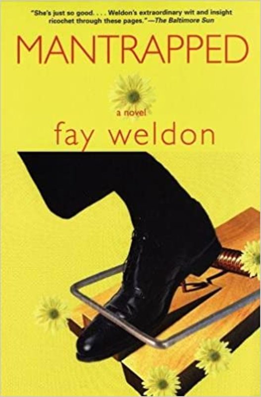Book cover for "Mantrapped" by Fay Weldon