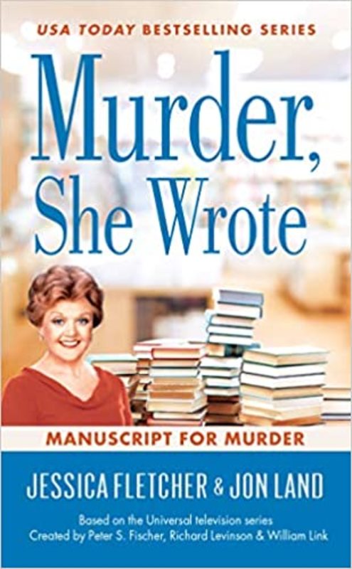 Book cover for "Manuscript for Murder" by Jon Land