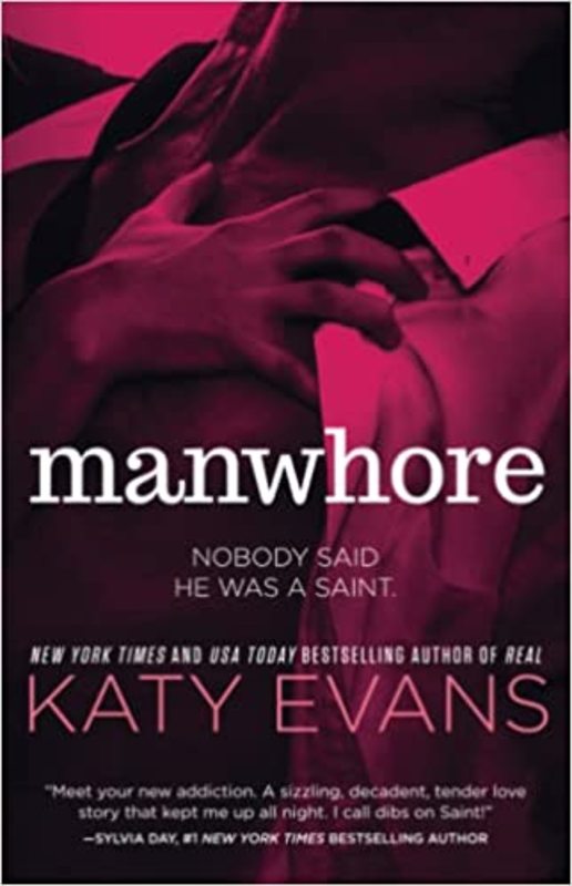 Book cover for "Manwhore" by Katy Evans