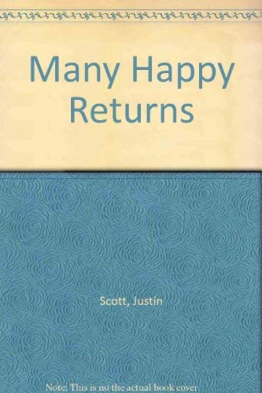 Book cover for "Many Happy Returns" by Justin Scott