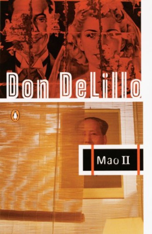 Book cover for "Mao II" by Don DeLillo