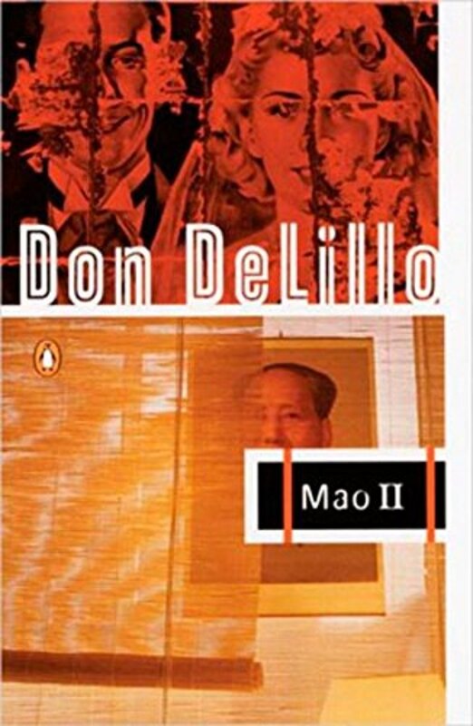 Book cover for "Mao II" by Don DeLillo