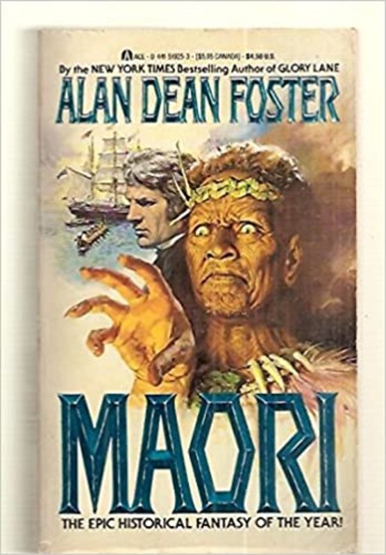 Book cover for "Maori" by Alan Dean Foster
