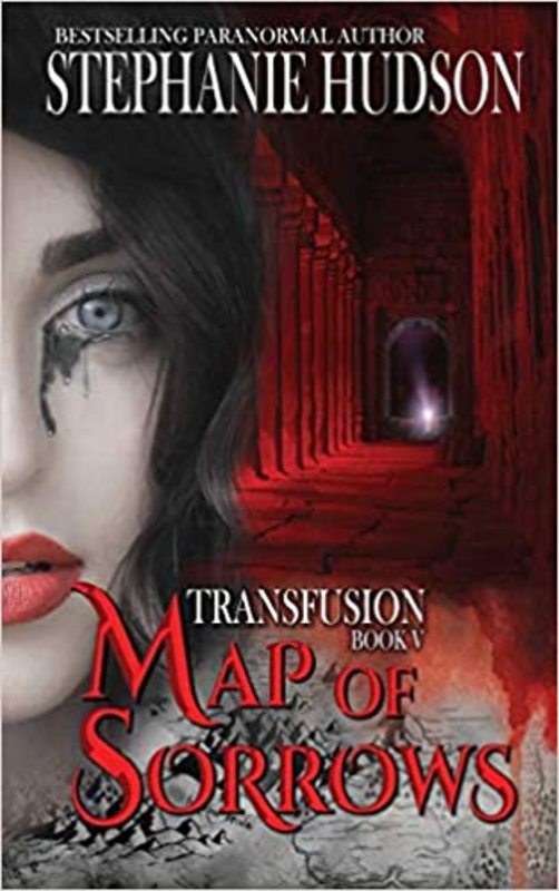 Book cover for "Map of Sorrows" by Stephanie Hudson