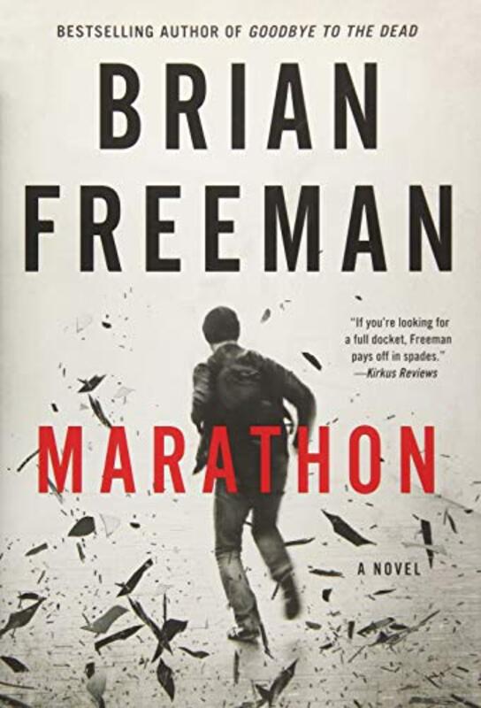 Book cover for "Marathon" by Brian Freeman