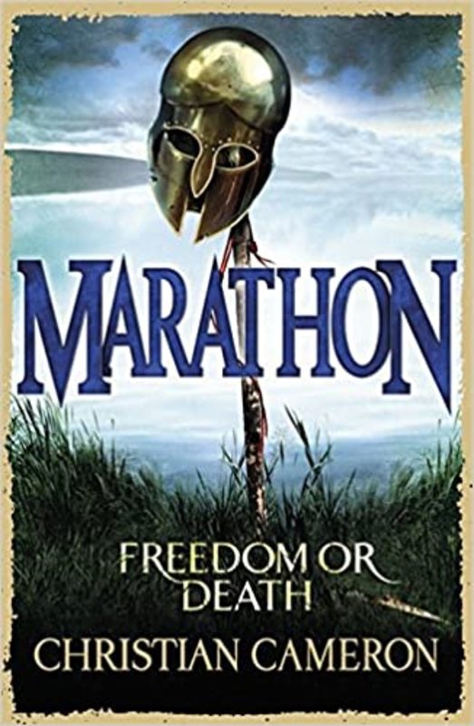 Book cover for "Marathon" by Christian Cameron