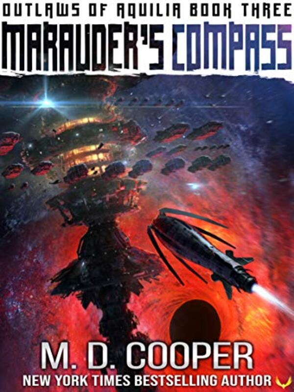 Book cover for "Marauder's Compass" by MD Cooper