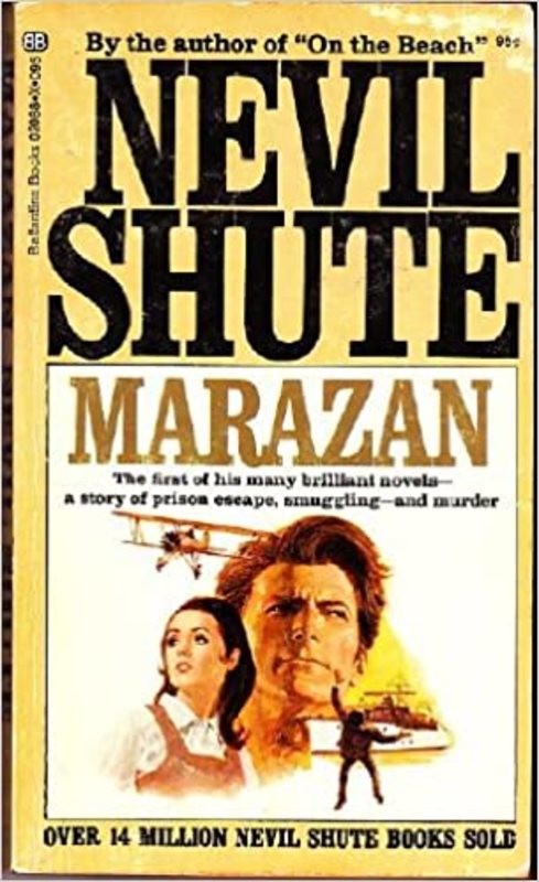 Book cover for "Marazan" by Nevil Shute
