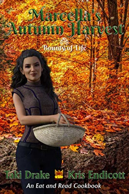 Book cover for "Marcella's Autumn Harvest" by Taki Drake
