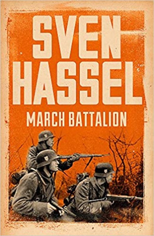 Book cover for "March Battalion" by Sven Hassel