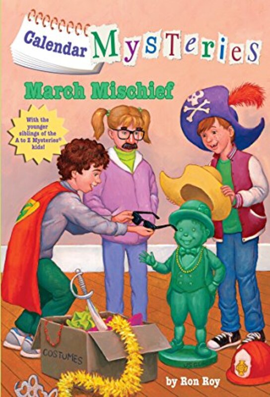 Book cover for "March Mischief" by Ron Roy
