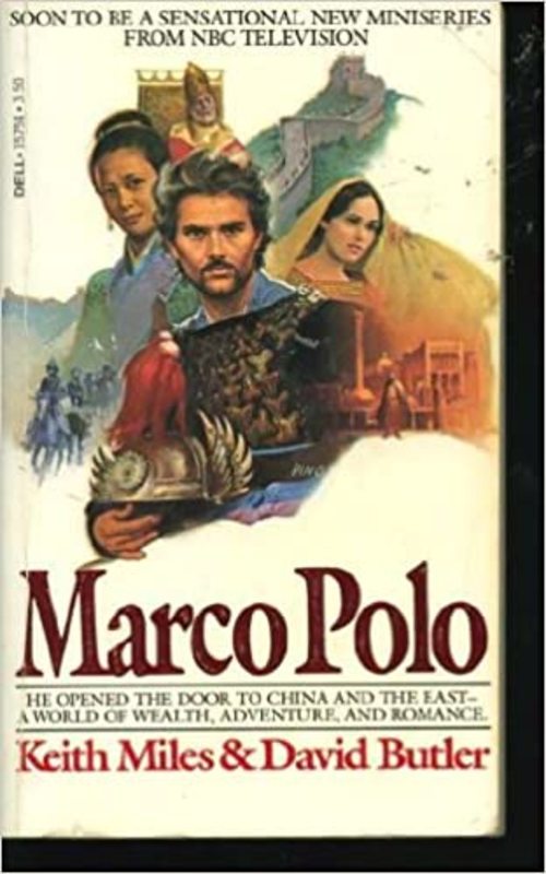 Book cover for "Marco Polo" by Conrad Allen