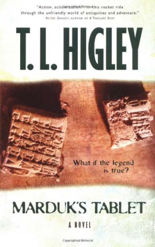 Book cover for "Marduk's Tablet" by Tracy L Higley